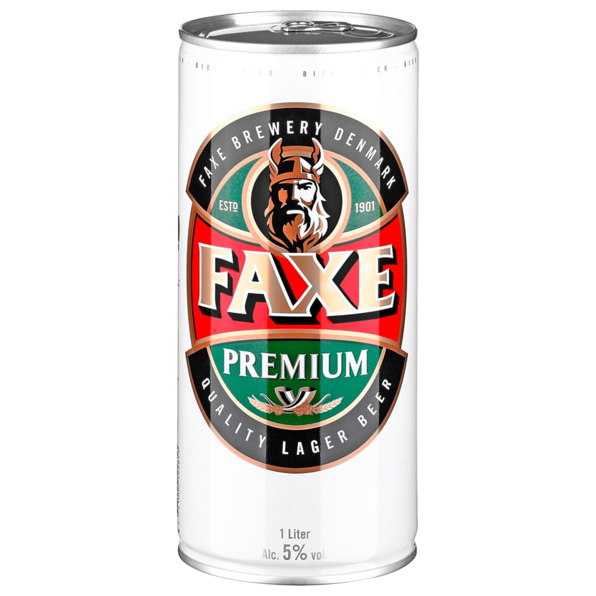 Faxe Premium Lagerbier 1l